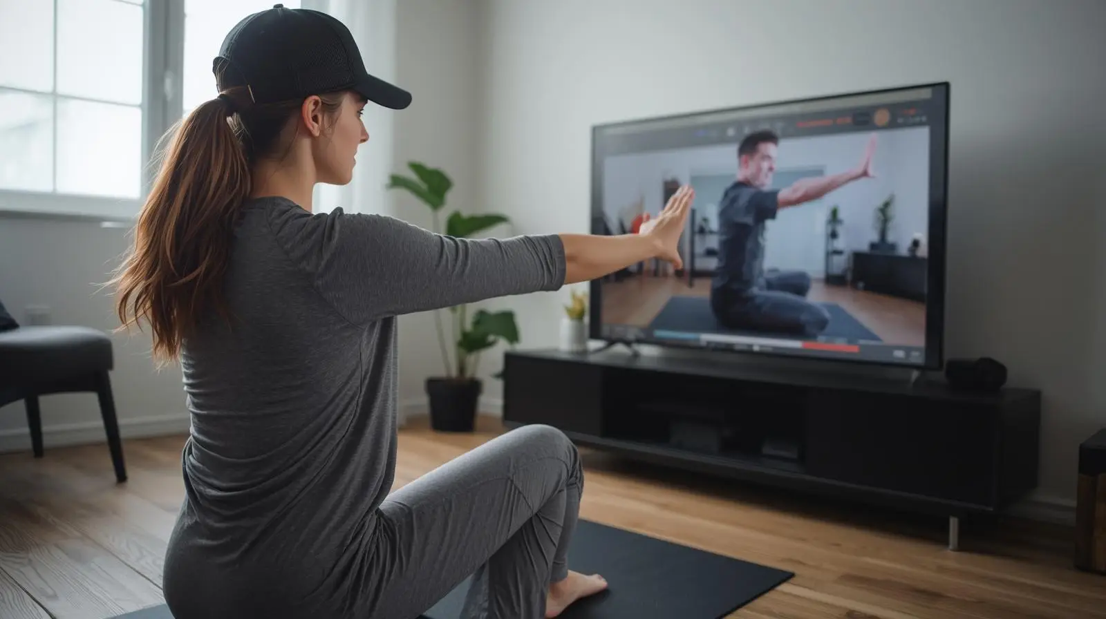 کلاس ورزشی آنلاین حرکات اصلاحی